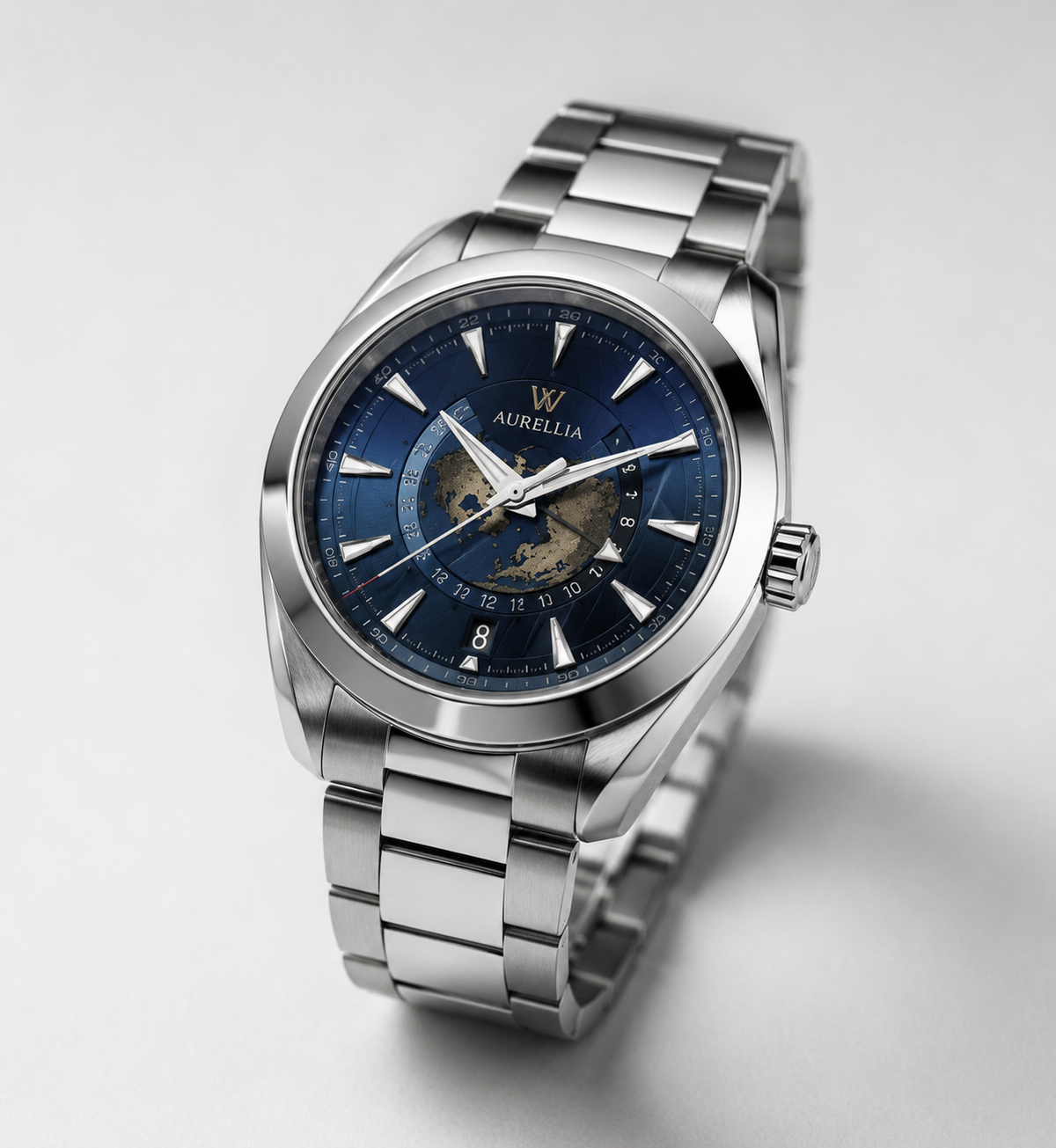 Men's Automatic Watch 150M with Rounded Case and Neat Bezel