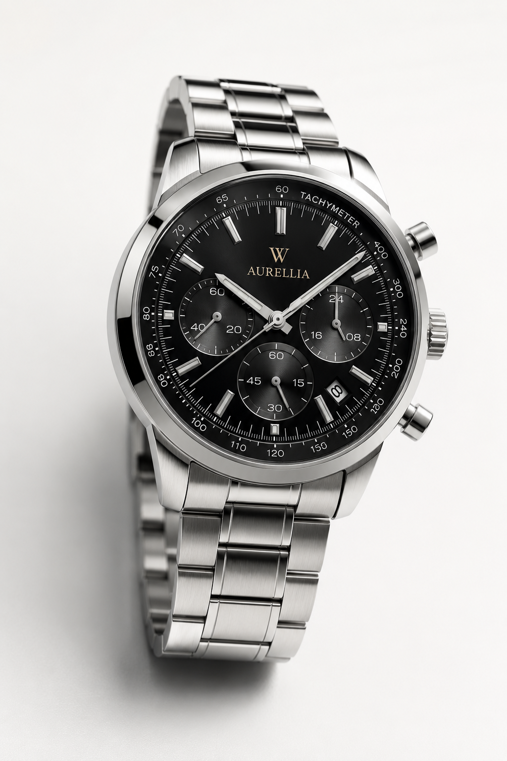 Apex Automatic Watch 40mm with Soft Toned Face and Steel Bracelet