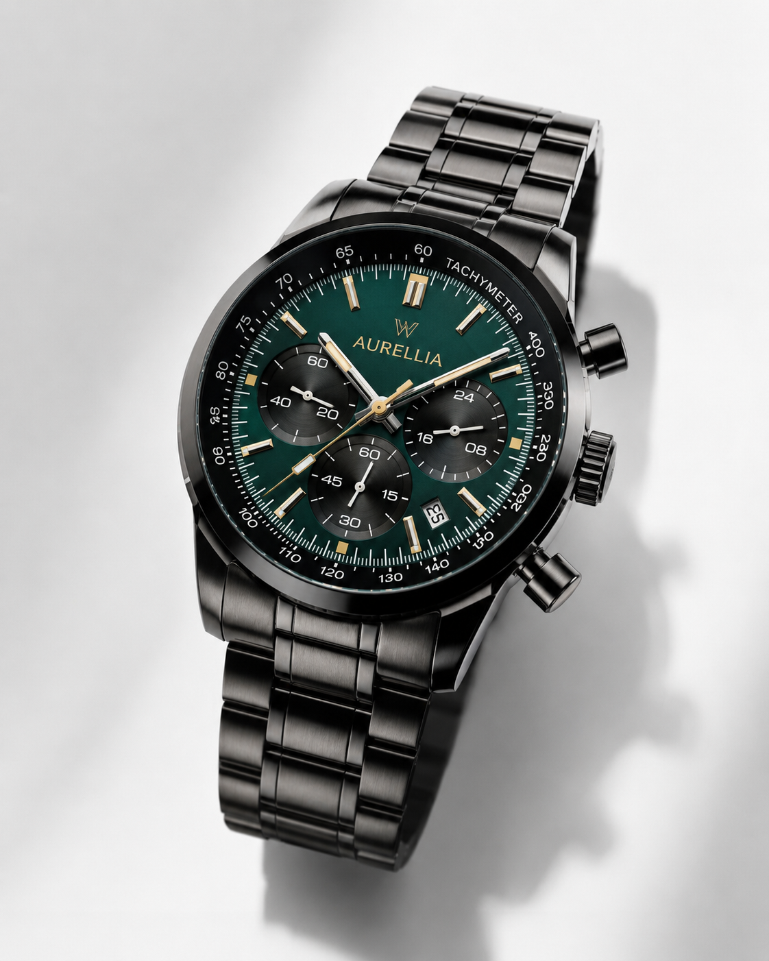 Apex Automatic Watch 40mm with Soft Toned Face and Steel Bracelet