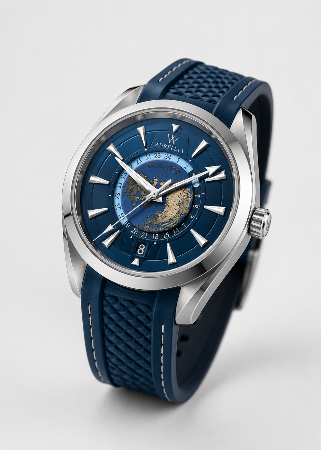 Men's Automatic Watch 150M with Rounded Case and Neat Bezel