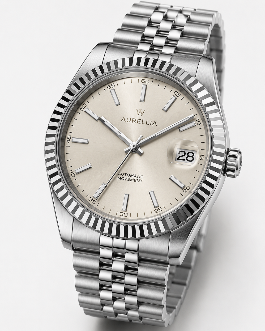 Men's Dress Automatic 41mm with Neat Date Aperture
