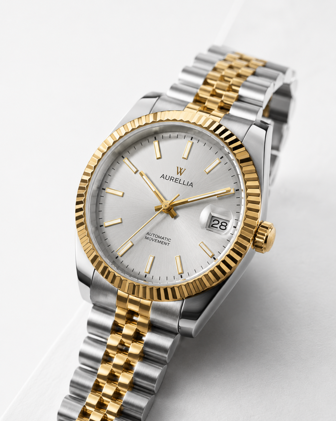 Men's Dress Automatic 41mm with Neat Date Aperture